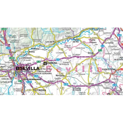 Andaluzja Costa del Sol map&guide XL PL laminat 2024