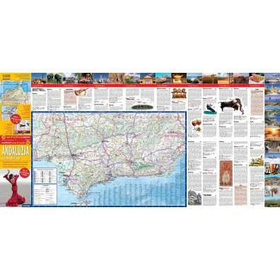 Andaluzja Costa del Sol map&guide XL PL laminat 2024