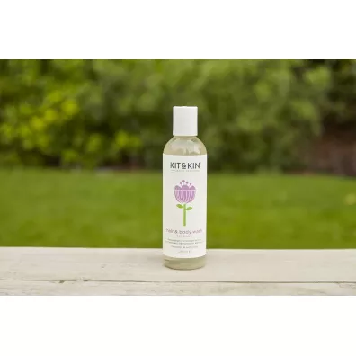 Kit and Kin Organiczny �el do mycia 2w1 do cia�a i w�os�w maluszka 250 ml