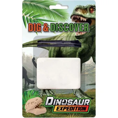 Wykopaliska skamienia�o�ci Czaszka dinozaura Grafix