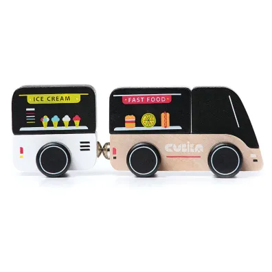 Food truck drewniany Cubika