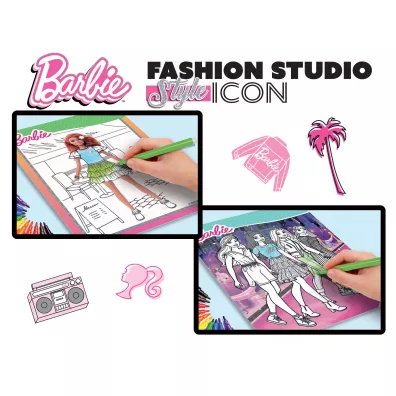 Szkicownik Barbie Style Icon Fashion Studio