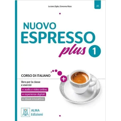 Nuovo Espresso Plus 1 podr�cznik + �wiczenia + wersja cyfrowa - Giovanna Rizzo, Luciana Ziglio