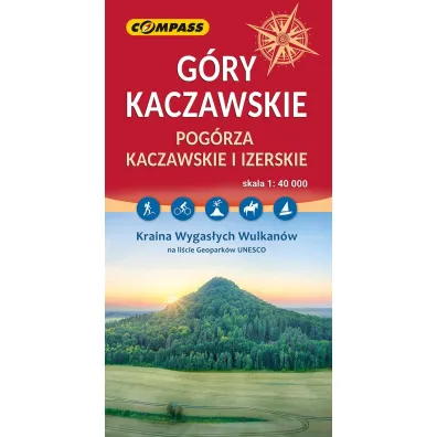 G�ry Kaczawskie. Mapa turystyczna w skali 1: 40 000