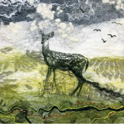 Museums & Galleries Karnet Deer z kopert�