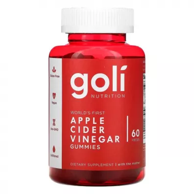 Goli Nutrition Apple Cider Vinegar Gummies Suplement diety 60 szt.