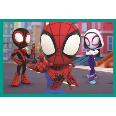 Spiderman Klocki obrotowe 6 el. Spidey