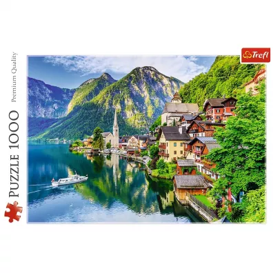 Puzzle 1000 el. Hallstatt, Austria Trefl