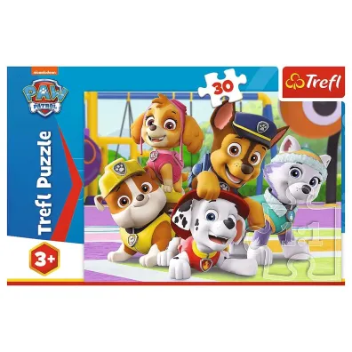 Puzzle 30 el. Psi Patrol zawsze na czas. Paw Patrol Trefl