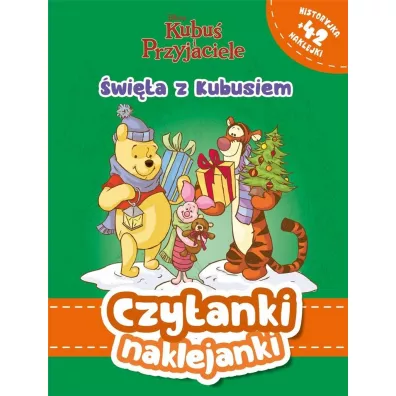 Czytanki naklejanki. Disney Kubu� i Przyjaciele. �wi�ta z Kubusiem