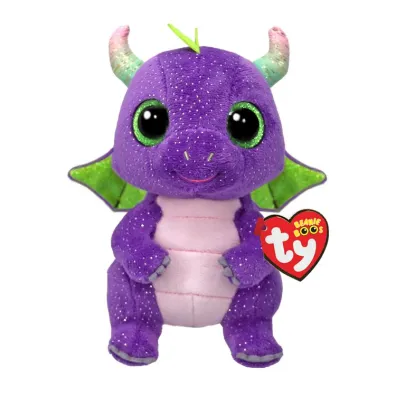 Beanie Boos Daphne 15 cm - purple dinosaur Ty