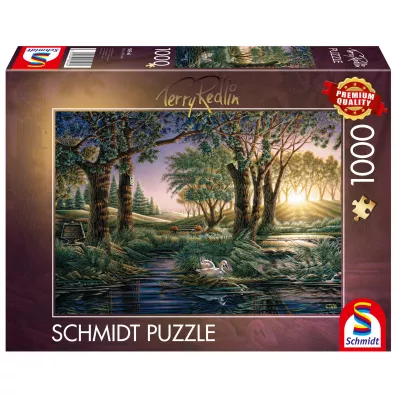 Puzzle 1000 el. PQ Terry Redlin Magia Poranka Schmidt