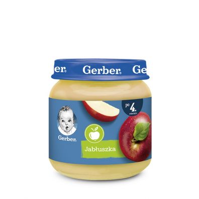 Gerber Deserek jabuszka dla niemowlt po 4 miesicu 125 g