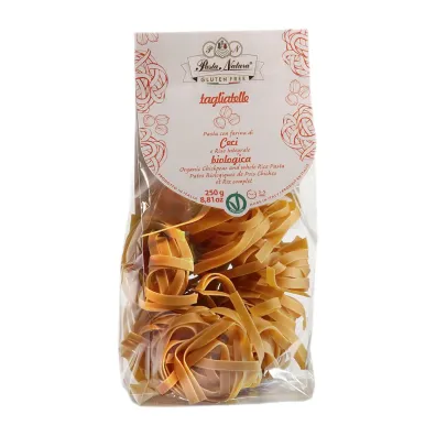 Pasta Natura Makaron z ciecierzycy i br�zowego ry�u tagliatelle bezglutenowy 250 g Bio