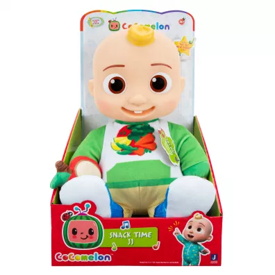 Cocomelon. JJ Snack Time pluszak, lalka Jazwares