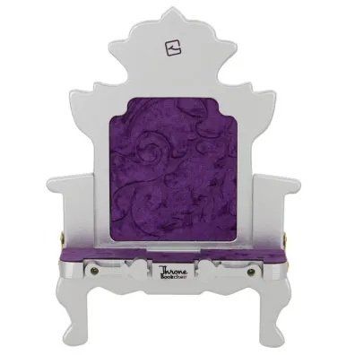 Thinking Gifts Podstawka pod ksi��k�/tablet tron TG Throne Book Chair srebrny