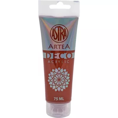 Astra Farba akrylowa Deco Artea w tubie 75ml brzowa