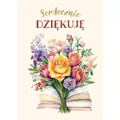 Henry Karnet B6 Serdeczne podzikowania