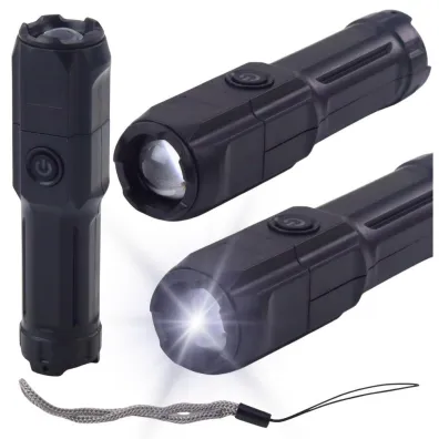 LeanToys Latarka led regulacja zoom 3 tryby �wiecenia