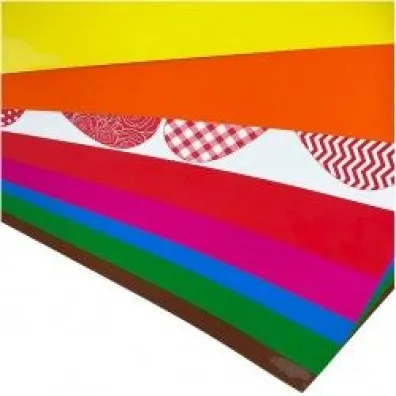 Happy Color Papier kolorowy A4 samoprzylepny 10 szt.