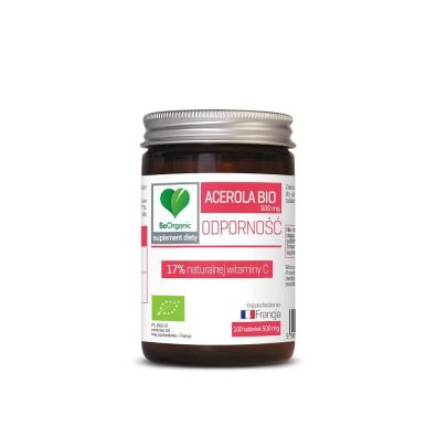 Be Organic Acerola 500 mg Suplement diety 100 kaps. Bio