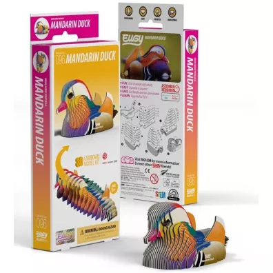 Kaczka Mandarynka Eugy. Eko Uk�adanka 3D