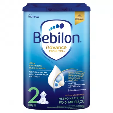 Bebilon 2 Pronutra-Advance Mleko nastpne po 6. miesicu 800 g