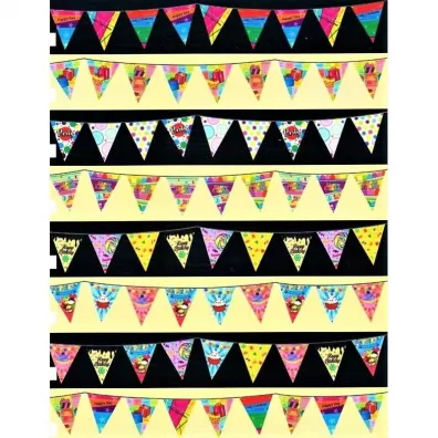 GoParty Baner urodzinowy Happy Birthday Flagi