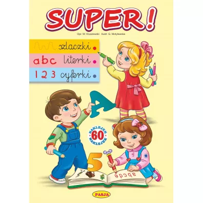 Super! Szlaczki, literki, cyferki - W�odzimierz Kruszewski, Gra�yna Motylewska
