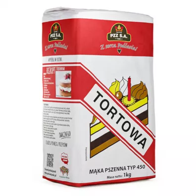 Pzz Mka pszenna tortowa, typ 450 1 kg