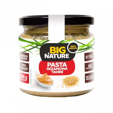 Big Nature Pasta sezamowa - Tahini 500 g