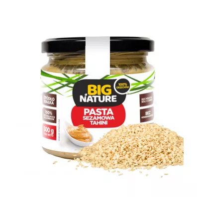 Big Nature Pasta sezamowa - Tahini 500 g