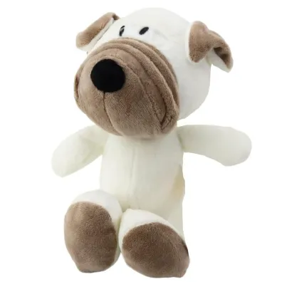Maskotka przytulanka mops 16cm LeanToys