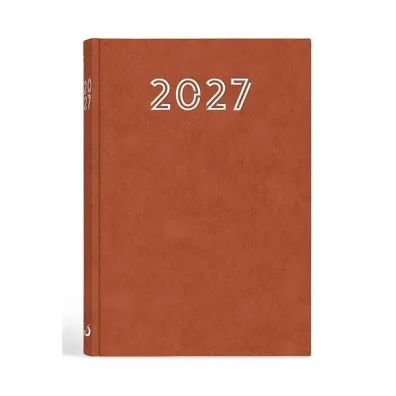 Terminarz 2027 A5 standard br�zowy - pr zb