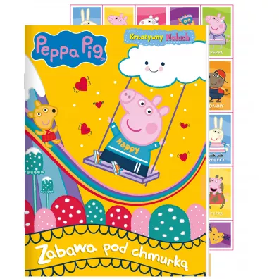 Peppa Pig. Kreatywny maluch. Zabawa pod chmurk�!