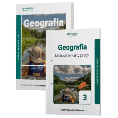 Geografia 3. Podr�cznik i maturalne karty pracy. Szko�y ponadpodstawowe. Zakres rozszerzony - Agnieszka Mal�g, Piotr Ciesielski