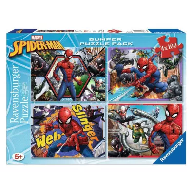 Puzzle 4x100 el. Super Man Ravensburger