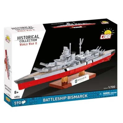 Klocki Historical Collection WWII - Battleship Bismarck 590kl