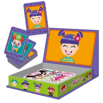 Puzzle Uk�adanka magnetyczna �mieszne grymasy Roter Kafer