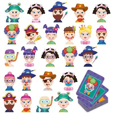 Puzzle Uk�adanka magnetyczna �mieszne grymasy Roter Kafer