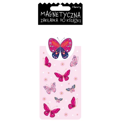 Henry Zak�adka magnetyczna Motyle