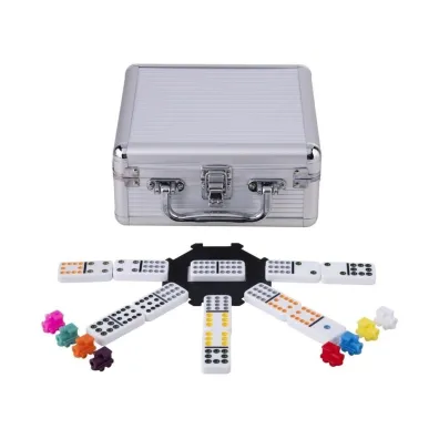Domino Mexican Train Double 12 Quint