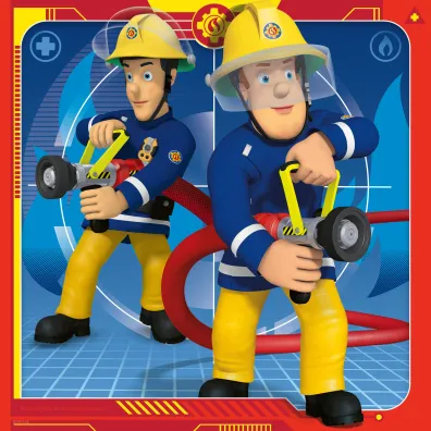 Puzzle 3x49 el. Stra�ak Sam na ratunek! Ravensburger