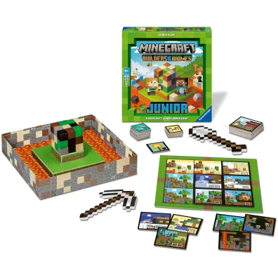 Builders and Biomes Jr Minecraft Ravensburger