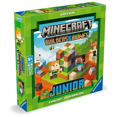 Builders and Biomes Jr Minecraft Ravensburger