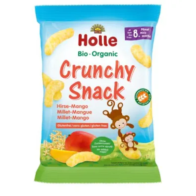 Holle Chrupki jaglane o smaku mango bezglutenowe od 8 miesi�ca 25 g Bio