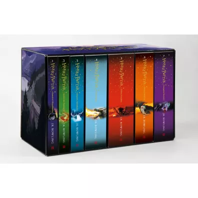 Pakiet Harry Potter. Tomy 1-7: Kamie filozoficzny, Komnata tajemnic, Wizie Azkabanu, Czara Ognia, Zakon Feniksa, Ksi Pkrwi, Insygnia mierci - Joanne Kathleen Rowling