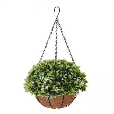 ProGarden Kwiat sztuczny wiszcy w donicy wzr 4 Zielony