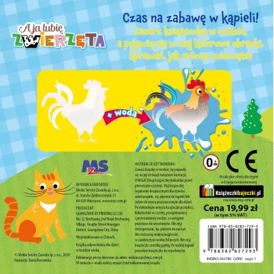A ja lubi� zwierz�ta Weso�a k�piel 1 Jak m�wi� zwierzaki?