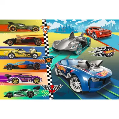 Puzzle maxi 24 el. Szybkie Hot Wheels Trefl